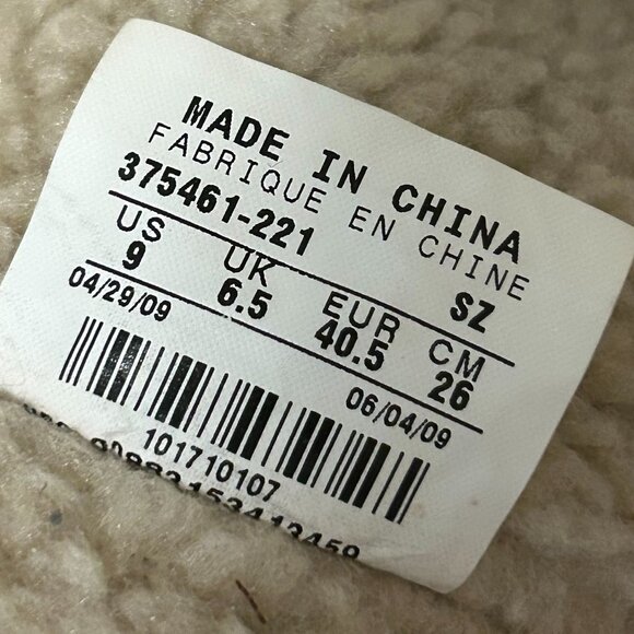 Nike Valenka Shearling Lined Puddle Proof Winter Boots - Soft Brown Size 8.5 + 9 - Picture 10 of 10